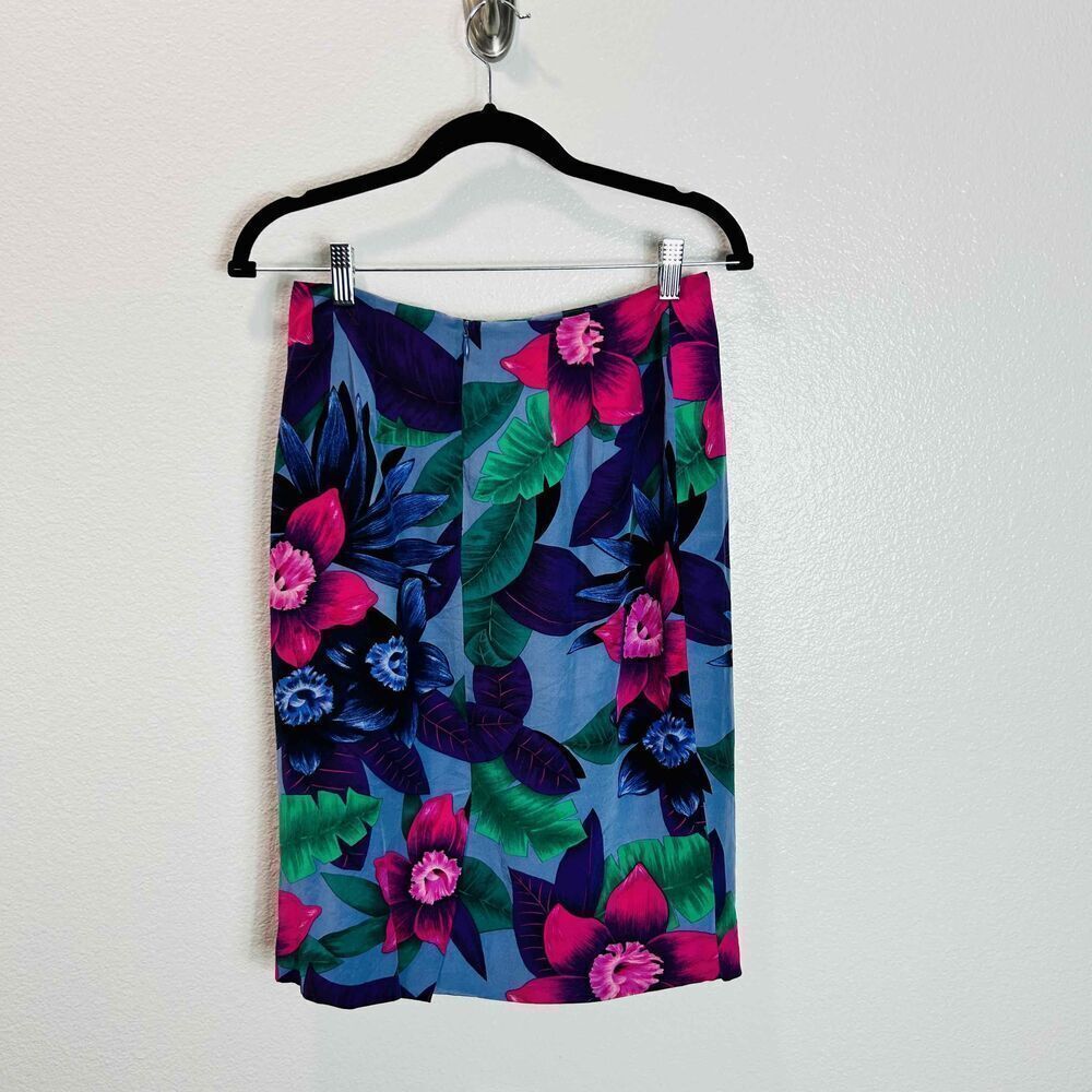 Dana Buchman Multicolored Knee-Length Pencil Skirt Resort Wear